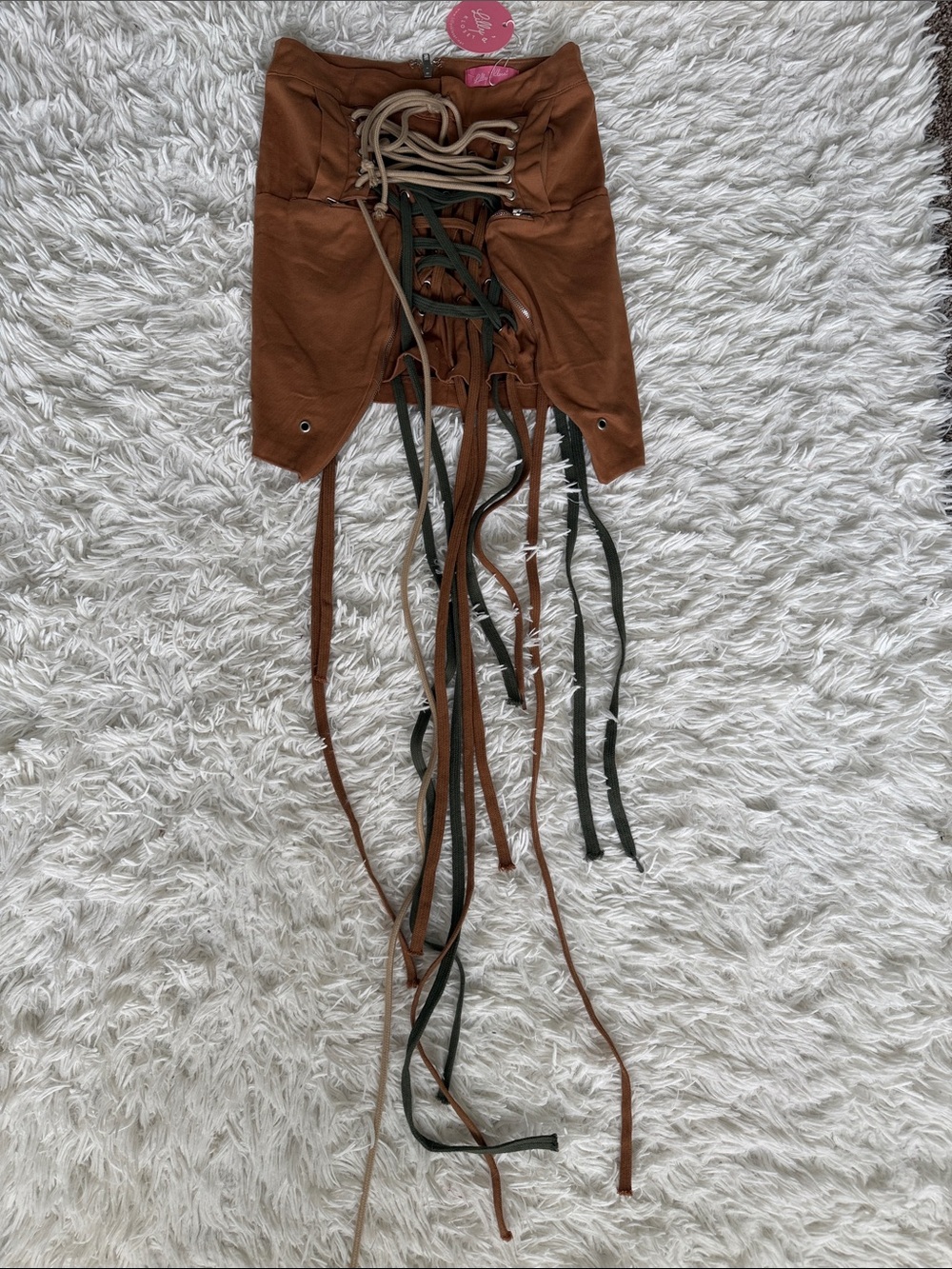 Sexy Festival Western Rodeo String Skirt Size Small
